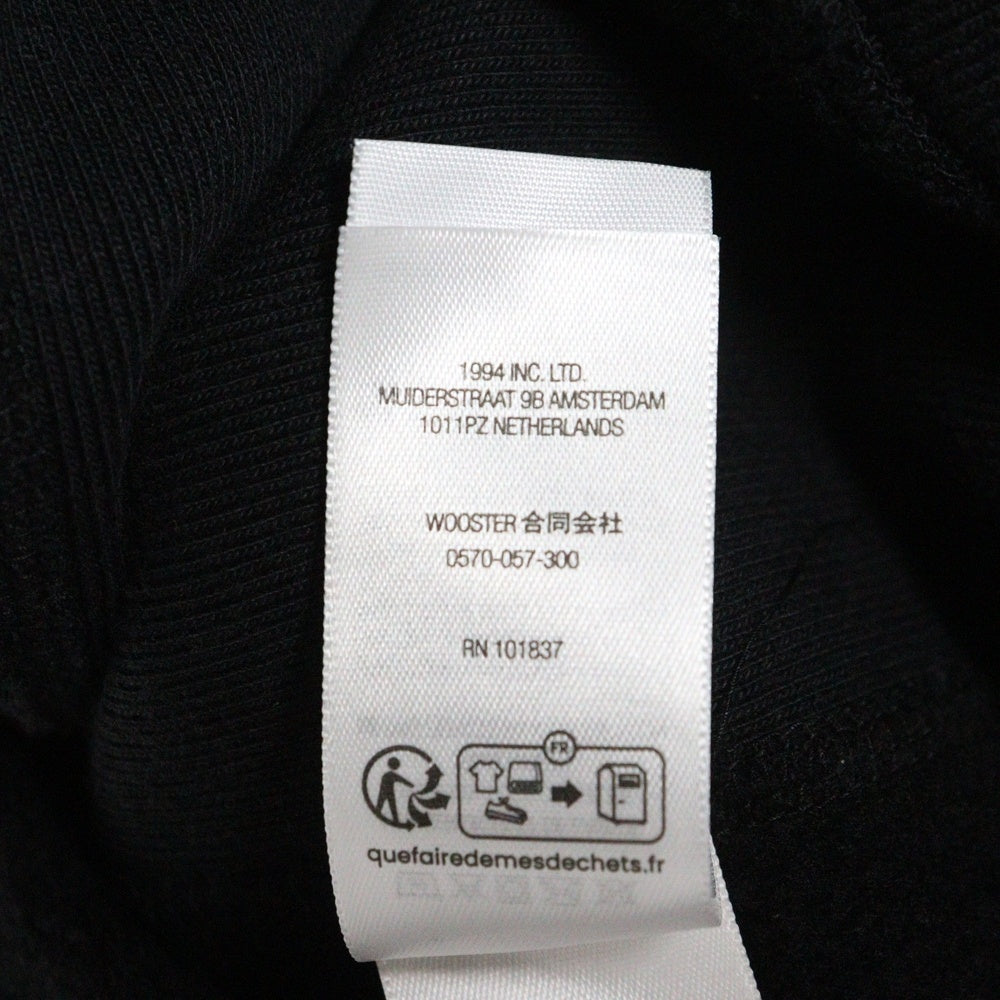 SUPREME(シュプリーム) 25SS Washed Box Logo Crewneck ウォッシュ加工 ボックスロゴ クルーネック トレーナー ブラック