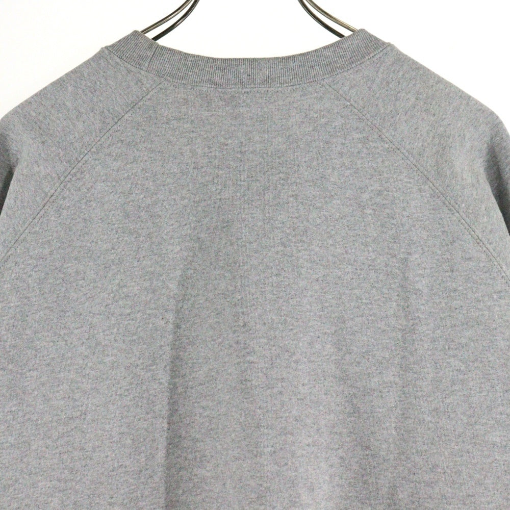 SUPREME(シュプリーム) 24SS Small Box Raglan Crewneck スモールボックスロゴ ラグランスリーブクルーネックスウェット トレーナー グレー