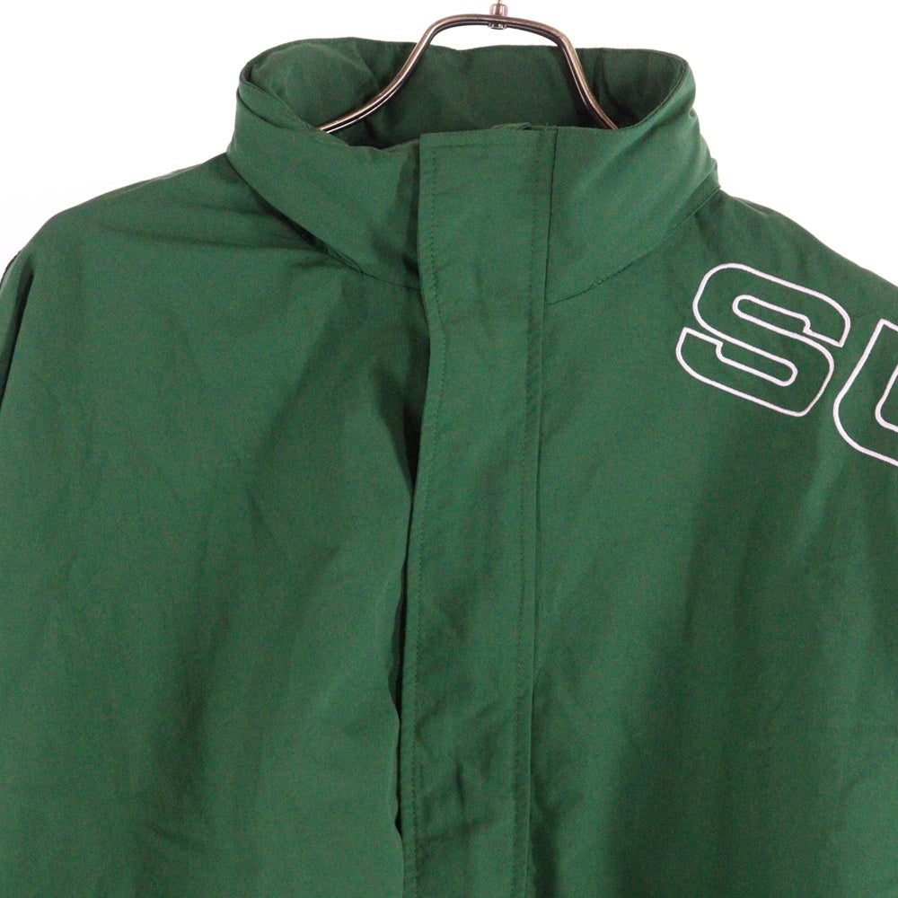 SUPREME(シュプリーム) 24AW Spellout Embroidered Track Jacket スペルアウト ジップアップトラックジャケット グリーン