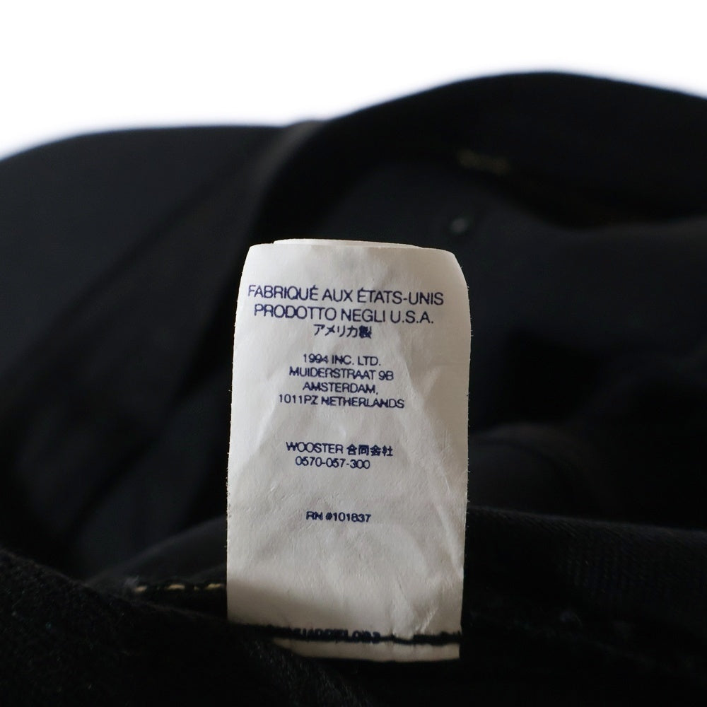 SUPREME(シュプリーム) Washed Chino Twill Camp Cap ウォッシュド チノツイル キャンプキャップ 帽子 ブラック