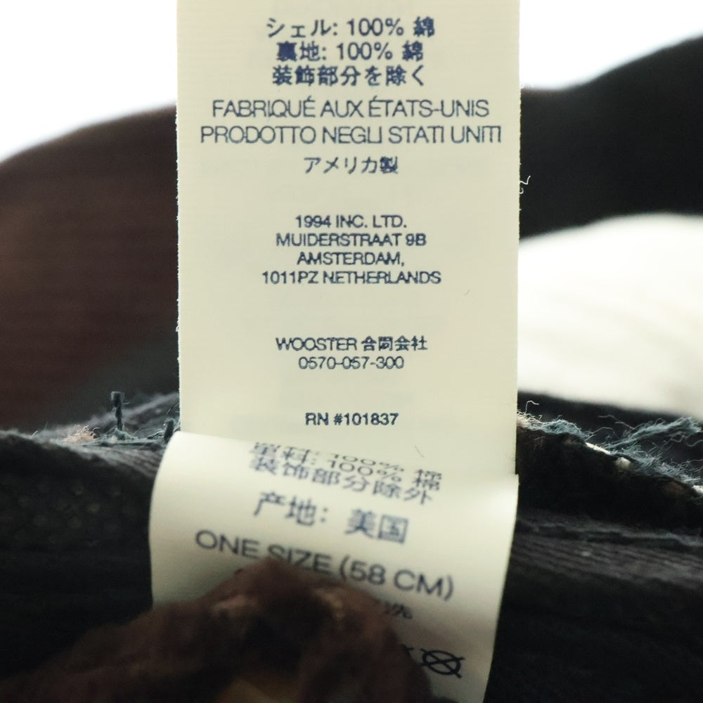 SUPREME(シュプリーム) 24AW Corduroy S Logo 6-Panel Sロゴ コーデュロイ 6パネルキャップ 帽子 ブラウン