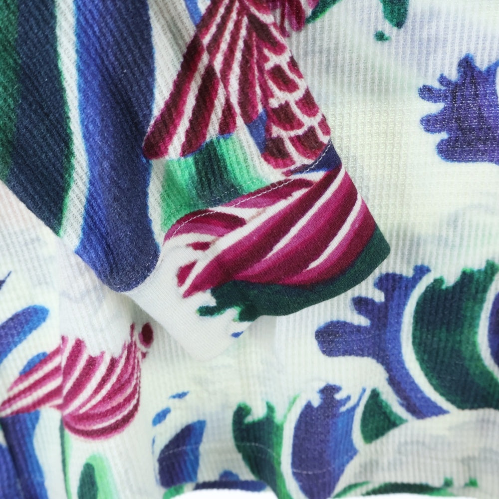 SUPREME(シュプリーム) 20SS Waves L/S Top 和柄 長袖 サーマル ニットカットソー マルチ