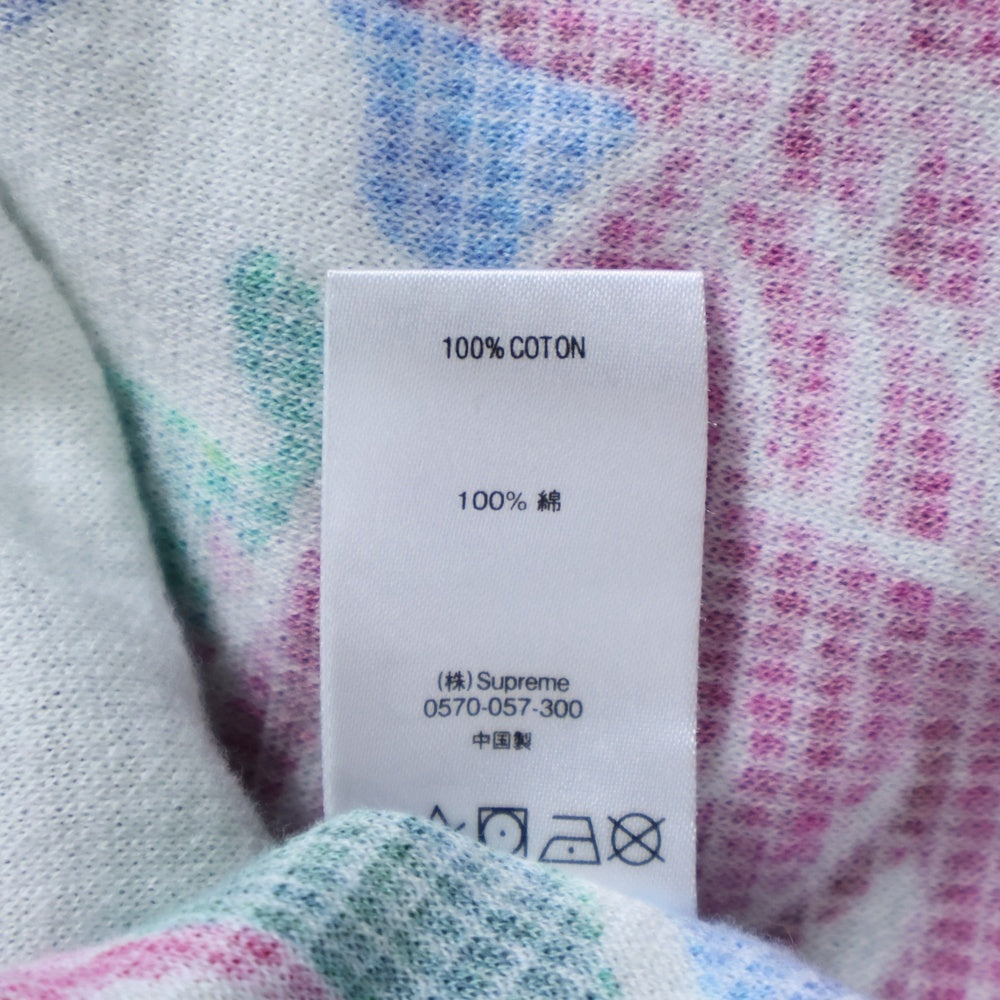SUPREME(シュプリーム) 20SS Waves L/S Top 和柄 長袖 サーマル ニットカットソー マルチ