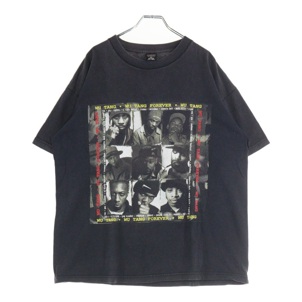 VINTAGE(ヴィンテージ) 90s VINTAGE WU-TANG CLAN FOREVER TEE ウータンクラン プリント半袖Tシャツ ブラック