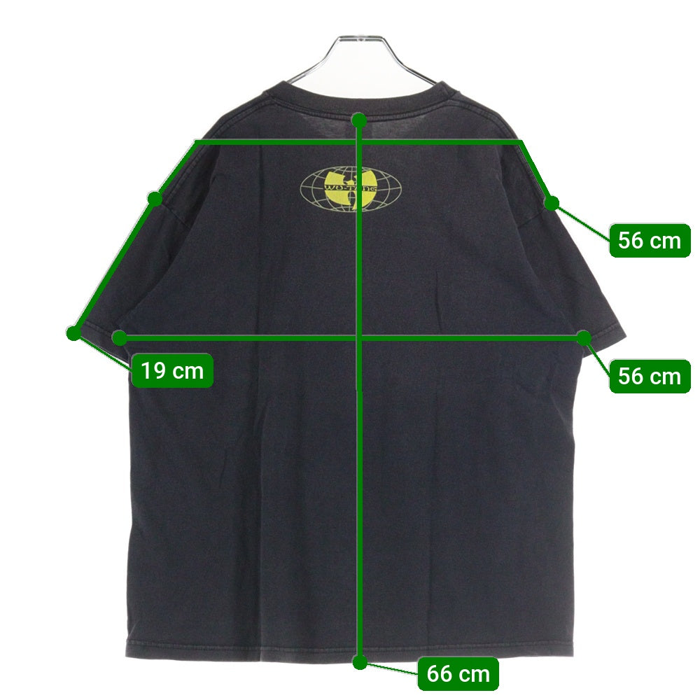 VINTAGE(ヴィンテージ) 90s VINTAGE WU-TANG CLAN FOREVER TEE ウータンクラン プリント半袖Tシャツ ブラック