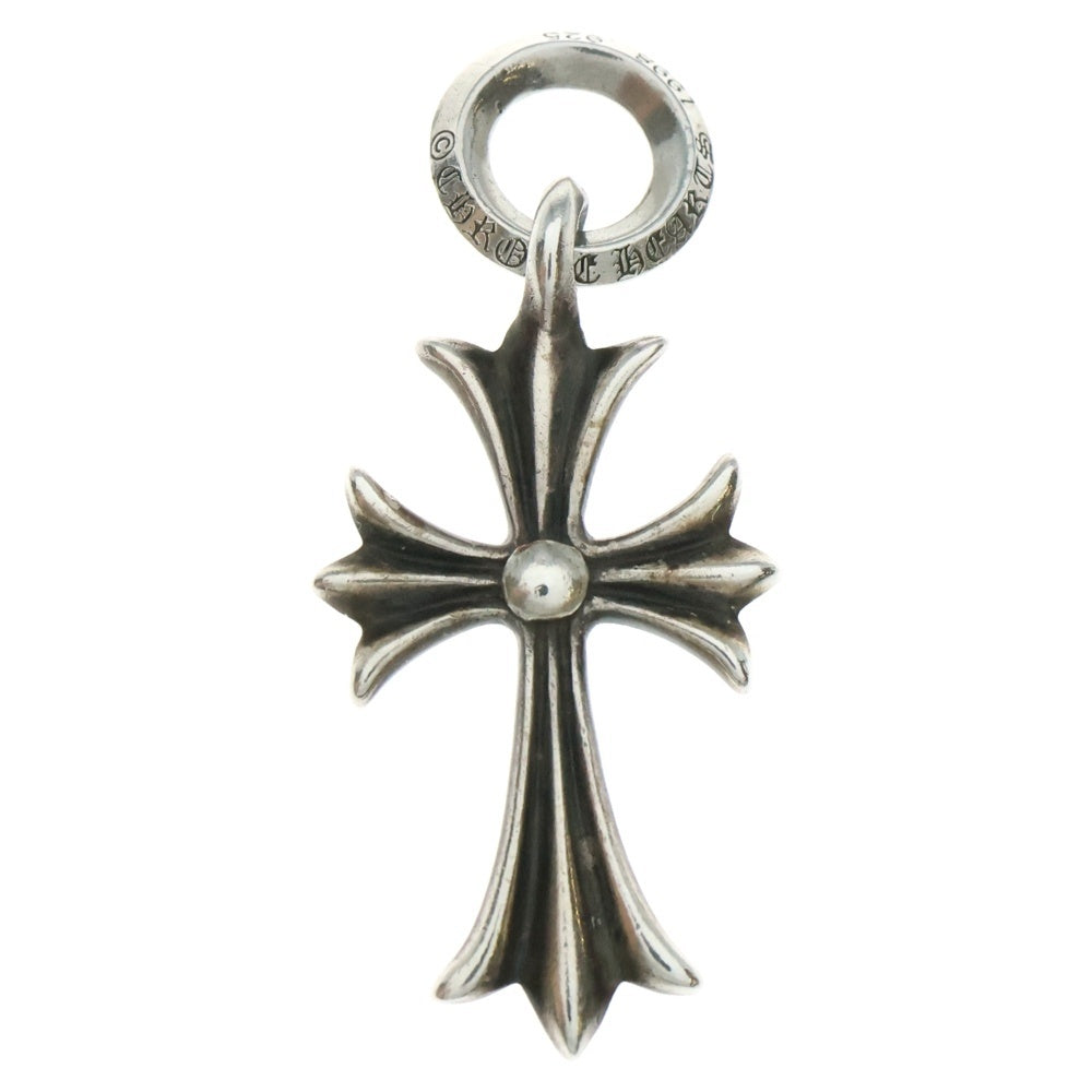 CHROME HEARTS(クロムハーツ) TINY CH CROSS タイニーCHクロス チャーム ネックレストップ シルバー BCA382