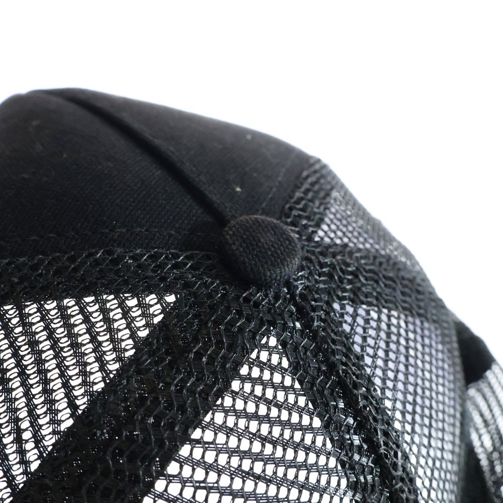 AMIRI(アミリ) MA LOGO TRUCKER ロゴ刺繍 トラッカー メッシュキャップ ブラック XMAH009