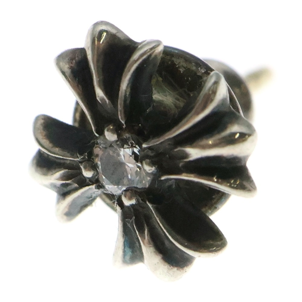 CHROME HEARTS(クロムハーツ) No2 CH PLS DIA CHプラス 1ダイヤ スタッドピアス シルバー
