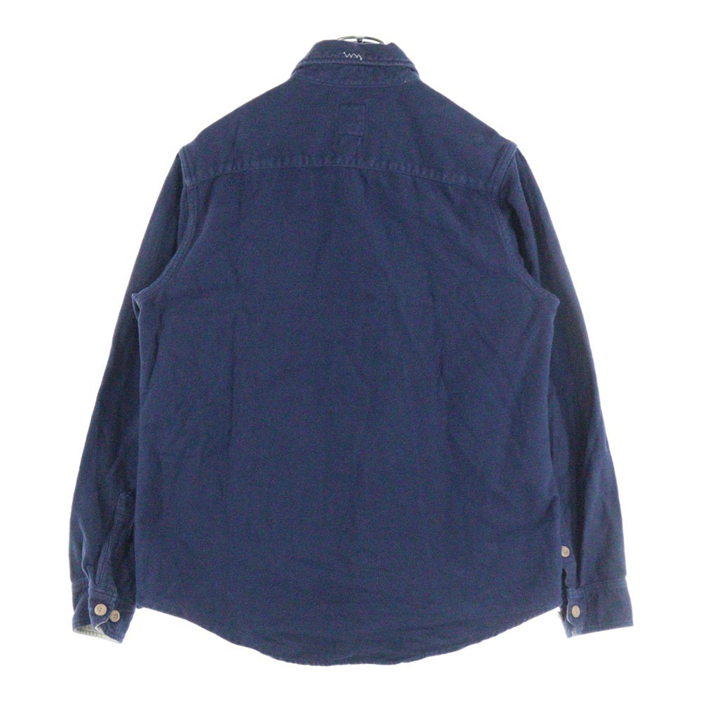 VISVIM(ヴィスヴィム) 18SS BLACK ELK FLANNEL 0118105011011 ブラックエルフランネル 長袖シャツ ネイビー