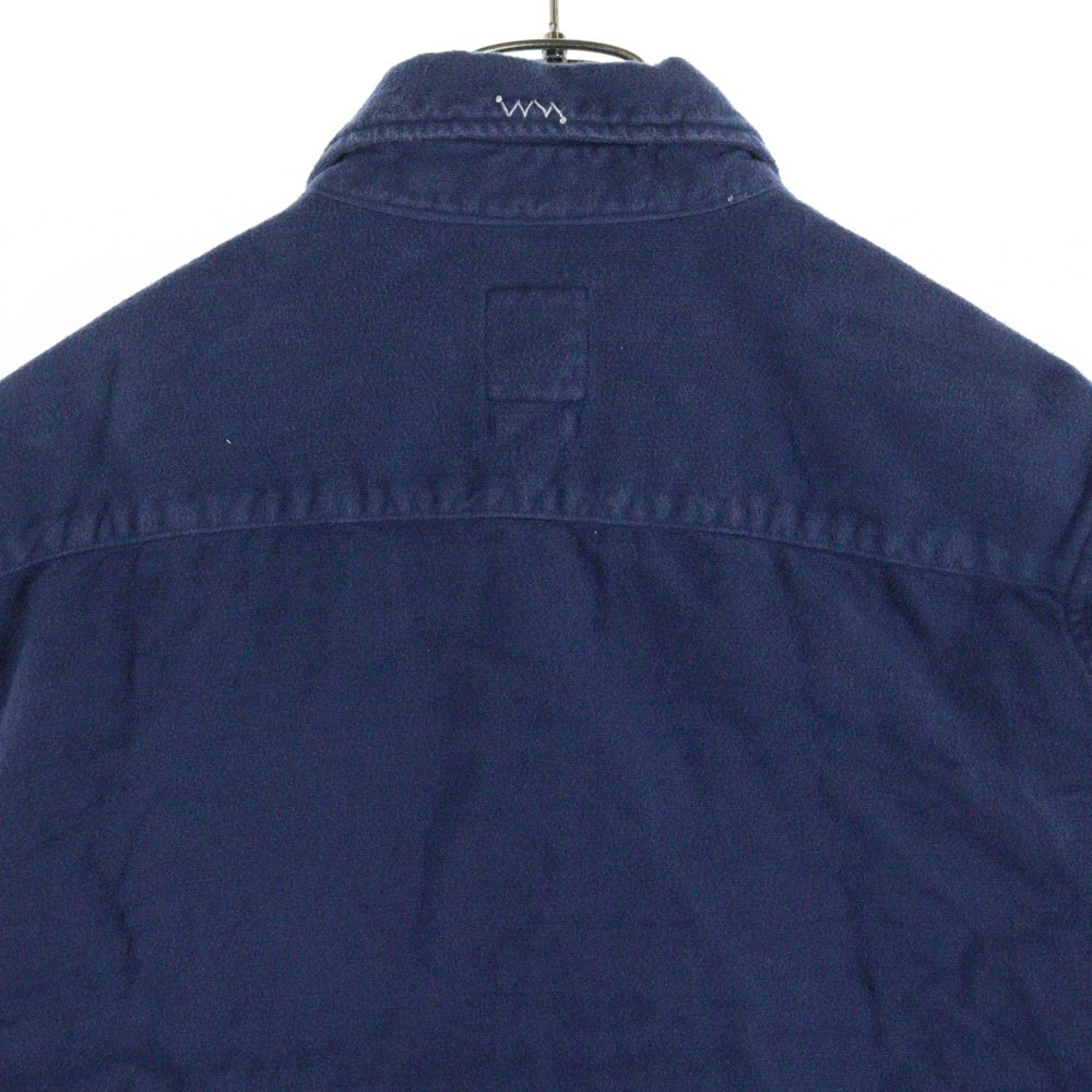 VISVIM(ヴィスヴィム) 18SS BLACK ELK FLANNEL 0118105011011 ブラックエルフランネル 長袖シャツ ネイビー