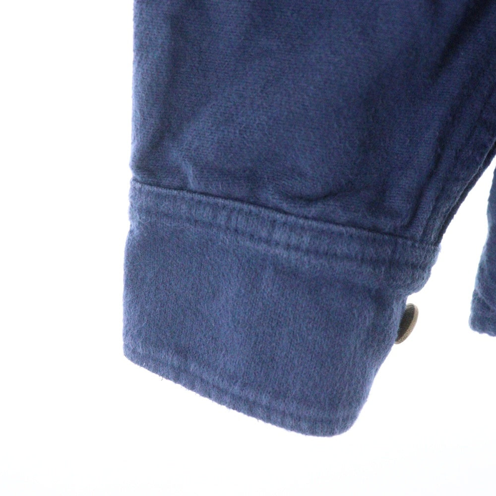 VISVIM(ヴィスヴィム) 18SS BLACK ELK FLANNEL 0118105011011 ブラックエルフランネル 長袖シャツ ネイビー
