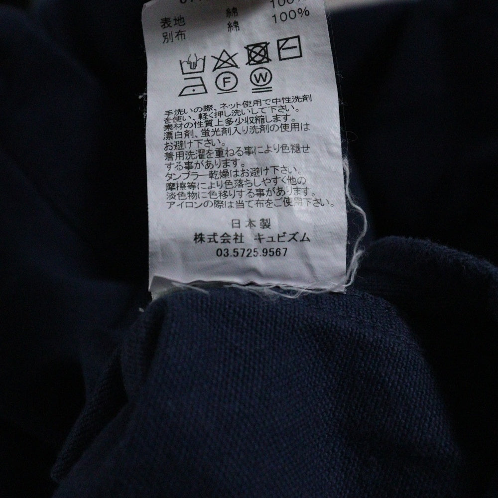 VISVIM(ヴィスヴィム) 18SS BLACK ELK FLANNEL 0118105011011 ブラックエルフランネル 長袖シャツ ネイビー