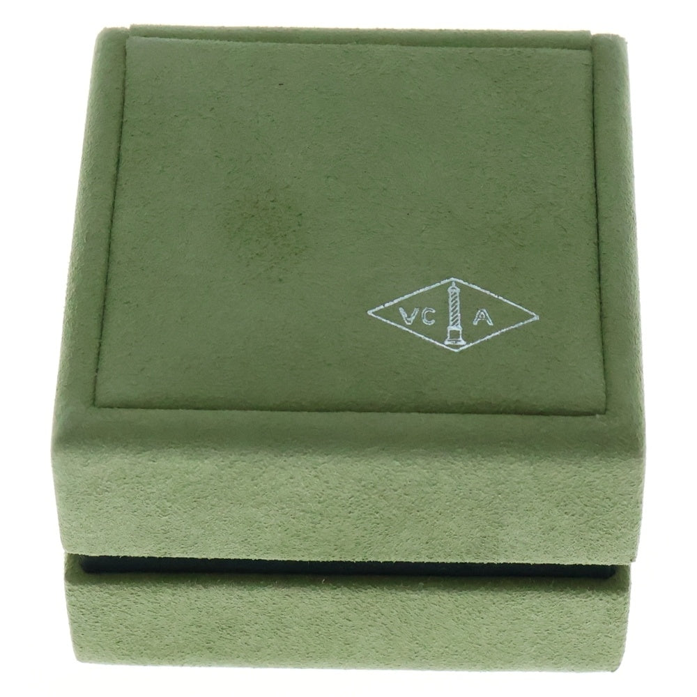 Van Cleef & Arpels(ヴァンクリーフアンドアーペル) ヴィンテージアルハンブラ オニキス 1Pダイヤリング Au750YG 6.8g