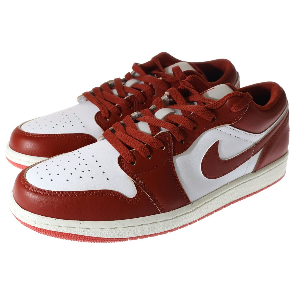 NIKE(ナイキ) AIR JORDAN 1 LOW SE FJ3459-160 エア ジョーダン 1 ロー SE ローカットスニーカー レッド/ホワイト US10/28.0cm