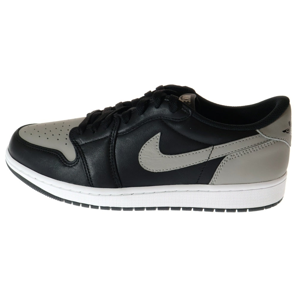 NIKE(ナイキ) AIR JORDAN 1 RETRO LOW OG SHADOW エアジョーダン1シャドウ ローカットスニーカー ブラック/グレー US10/28.0cm CZ0790-003