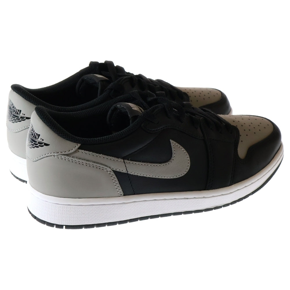 NIKE(ナイキ) AIR JORDAN 1 RETRO LOW OG SHADOW エアジョーダン1シャドウ ローカットスニーカー ブラック/グレー US10/28.0cm CZ0790-003