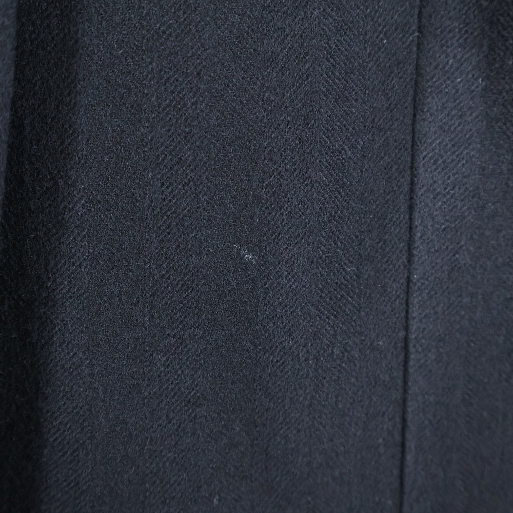 SAINT LAURENT PARIS(サンローランパリ) レザーラペル ストライプ 1Bテーラードジャケット ブラック 658389 Y1D27