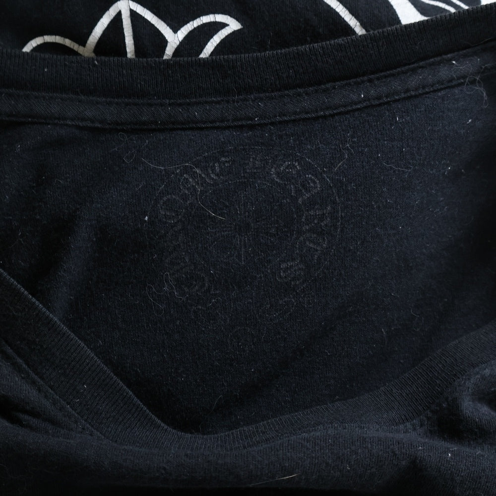 CHROME HEARTS(クロムハーツ) Los Angeles Limited Horseshoe S/S Tee ロサンゼルス限定 ホースシュープリント 半袖Tシャツ カットソー ブラック