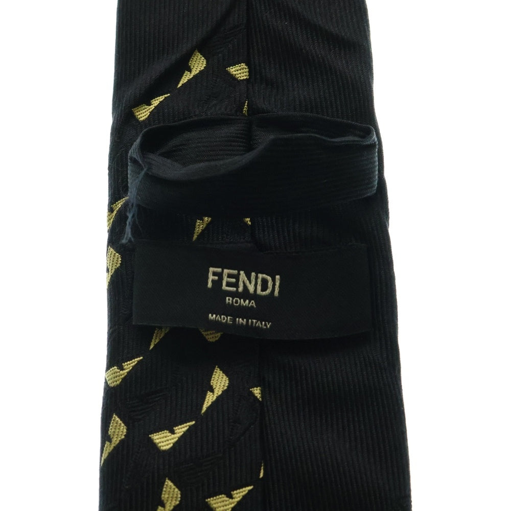 FENDI(フェンディ) モンスター ネクタイ ブラック