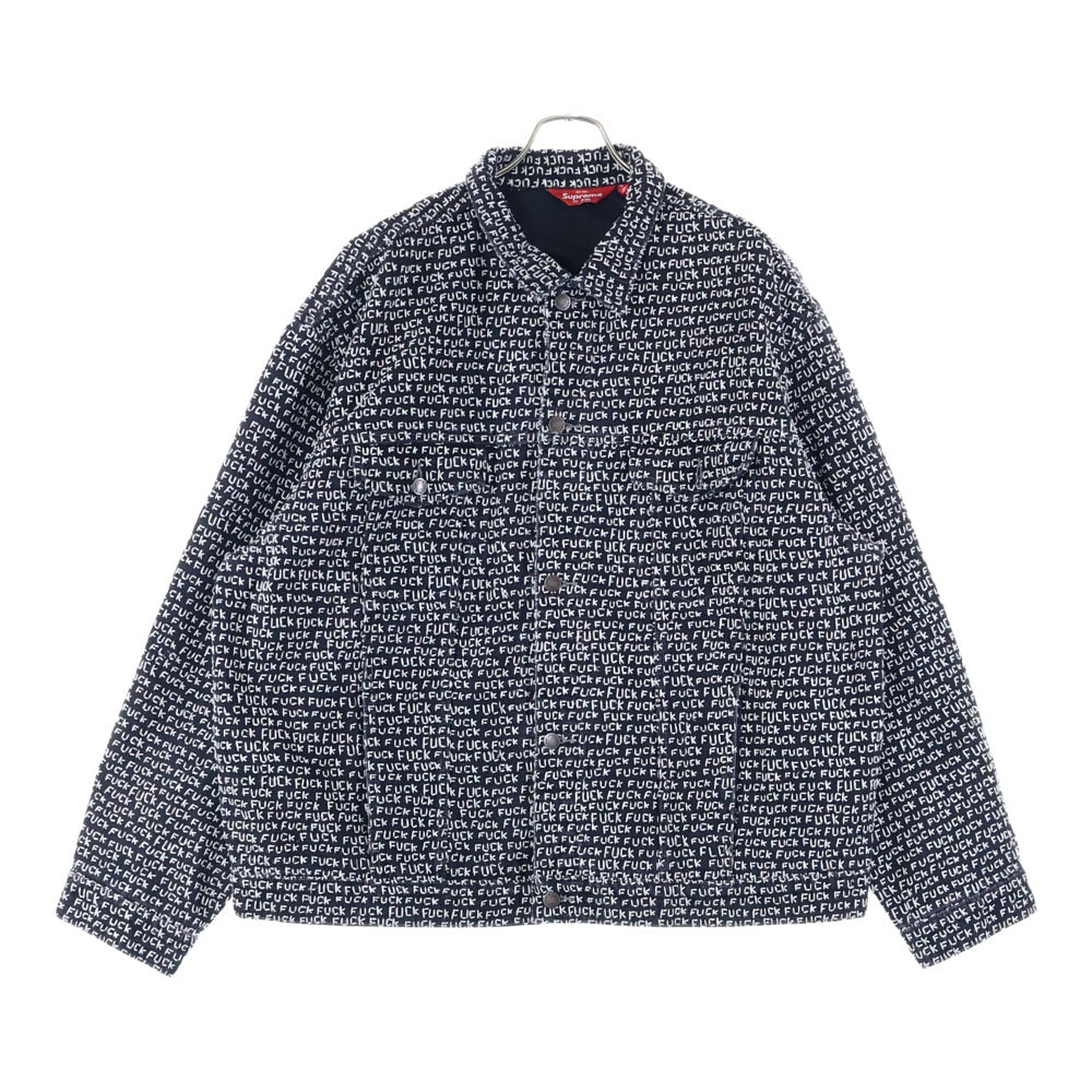 SUPREME(シュプリーム) 25SS Fuck Stitch Denim Trucker Jacket ファックステッチ デニムトラッカージャケット ブラック