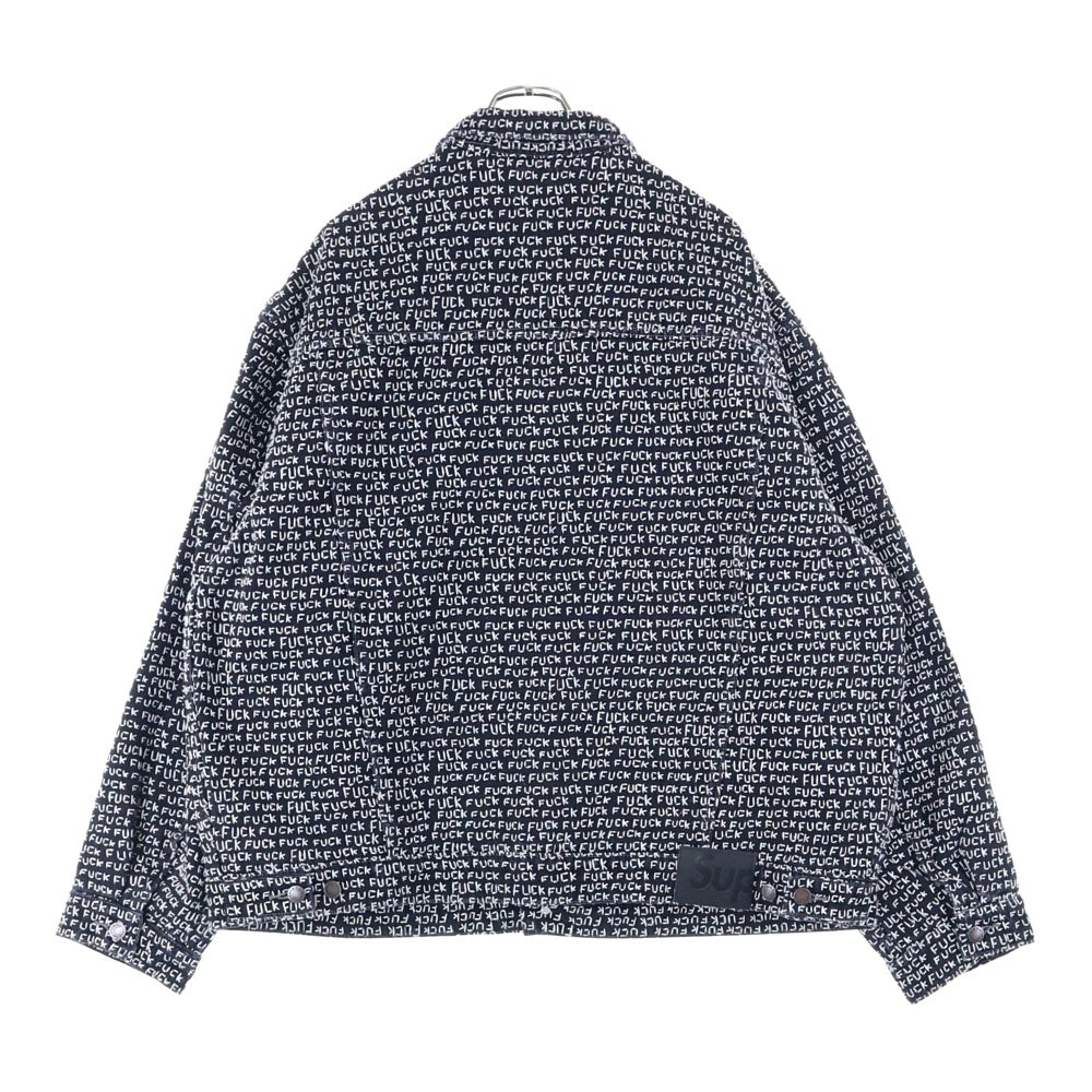 SUPREME(シュプリーム) 25SS Fuck Stitch Denim Trucker Jacket ファックステッチ デニムトラッカージャケット ブラック