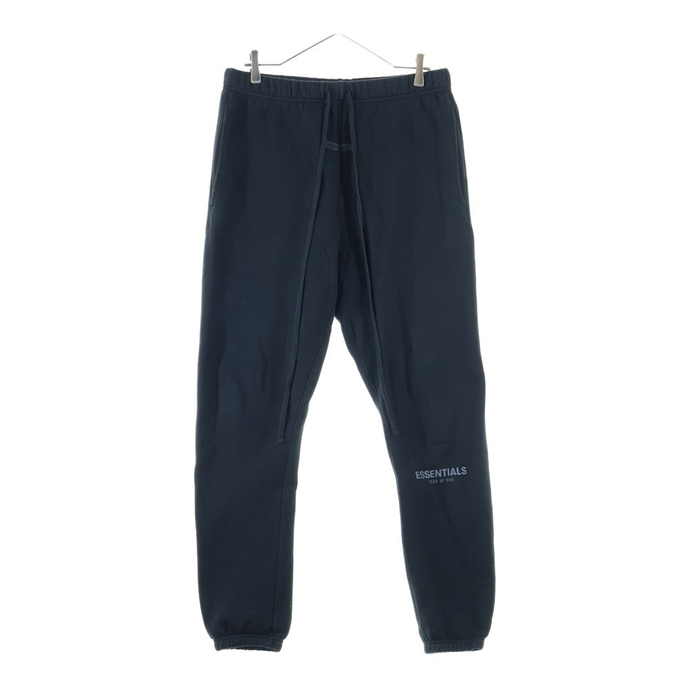 ESSENTIALS FEAR OF GOD(エッセンシャル フィアオブゴッド) SWEAT PANT ラバーロゴ スウェットパンツ ブラック