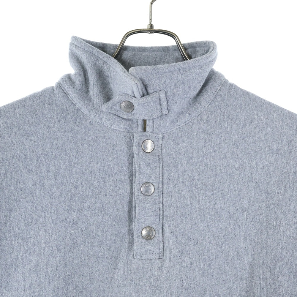 SCHOTT(ショット) PERFECTO SNAP PULLOVER SWEAT パーフェクト スナップ プルオーバー スウェット グレー 782-4932002