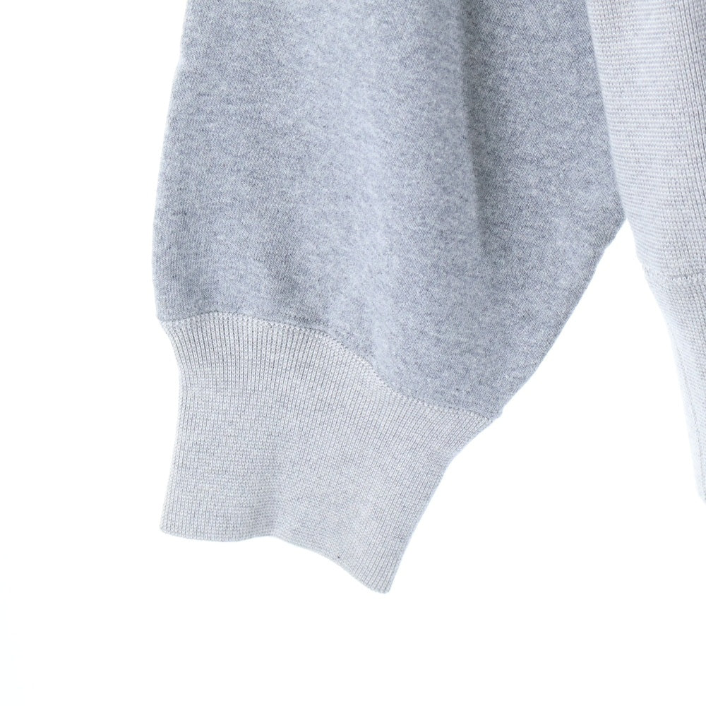 SCHOTT(ショット) PERFECTO SNAP PULLOVER SWEAT パーフェクト スナップ プルオーバー スウェット グレー 782-4932002