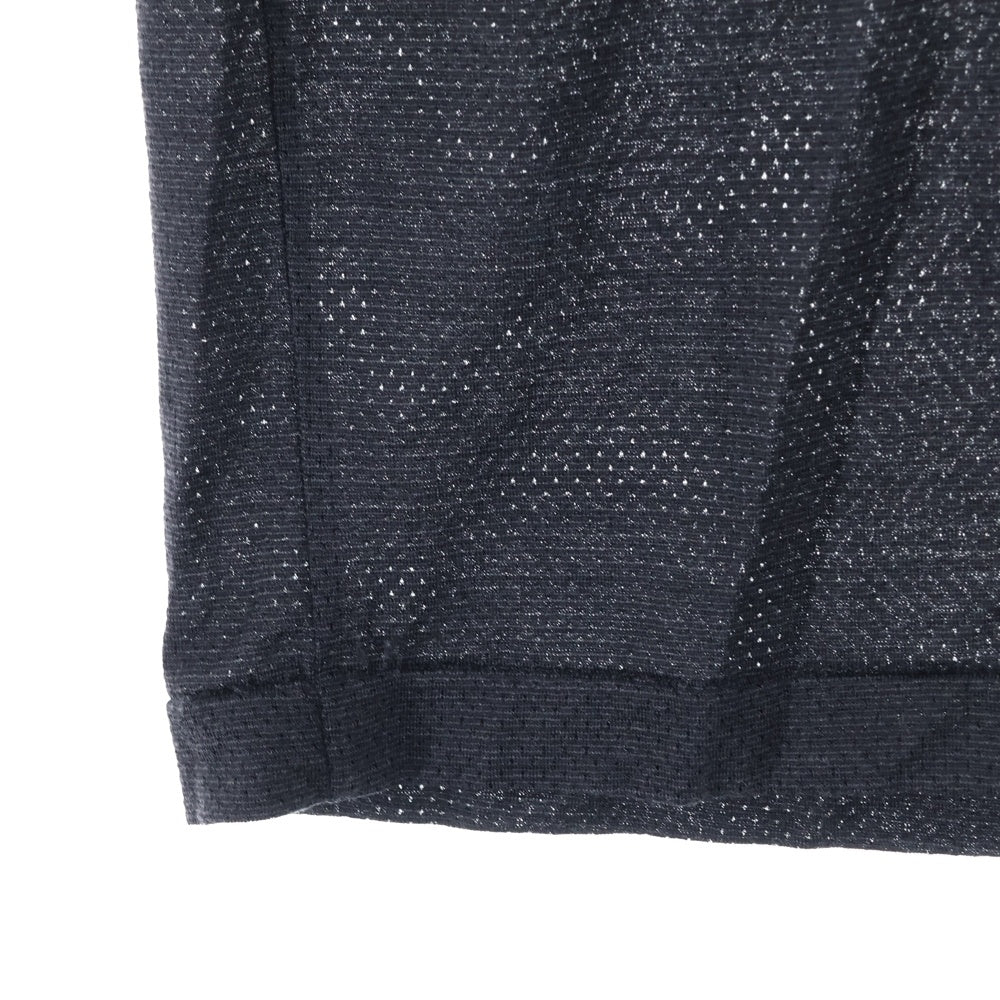 COMOLI(コモリ) ウールメッシュ半袖Tシャツ B01-05032 ブラック