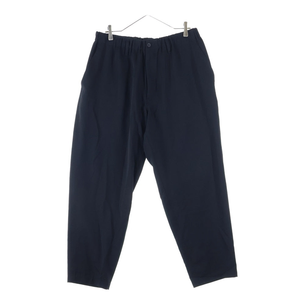 Yohji Yamamoto POUR HOMME(ヨウジヤマモト プールオム) WOOL GABARDINE DOUBLE STITCH PANTS HM-P06-100 ウールギャバジン ロング パンツ ブラック