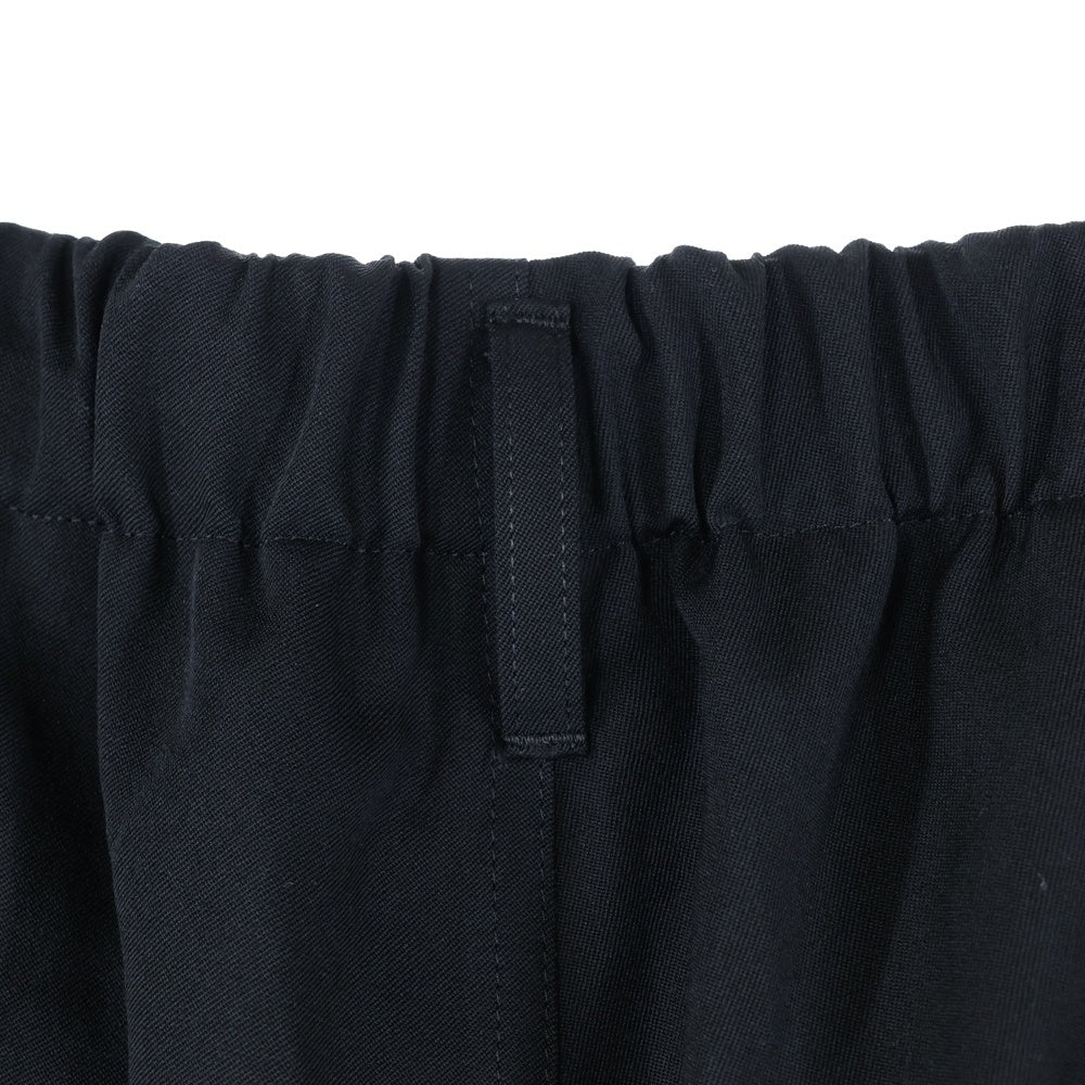 Yohji Yamamoto POUR HOMME(ヨウジヤマモト プールオム) WOOL GABARDINE DOUBLE STITCH PANTS HM-P06-100 ウールギャバジン ロング パンツ ブラック