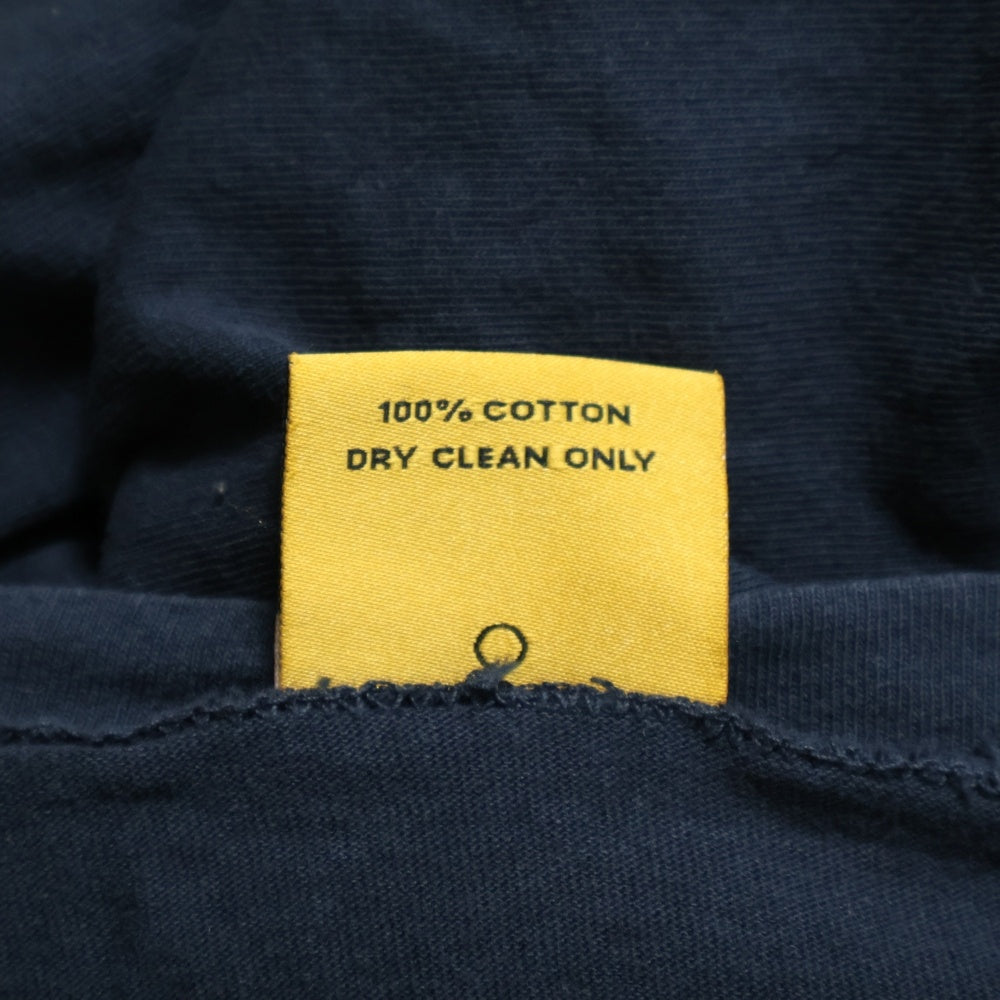 GALLERY DEPT.(ギャラリーデプト) DEPT de la GALERIE Classic Tee 両面ロゴプリント クルーネック半袖Tシャツカットソー ブラック