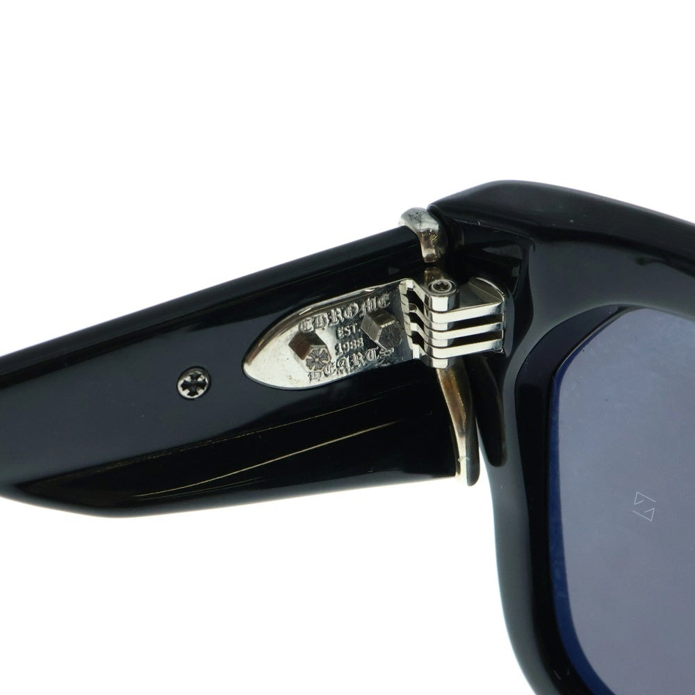 CHROME HEARTS(クロムハーツ) SNIFFER クロステンプル アイウェア サングラス 眼鏡 ブラック
