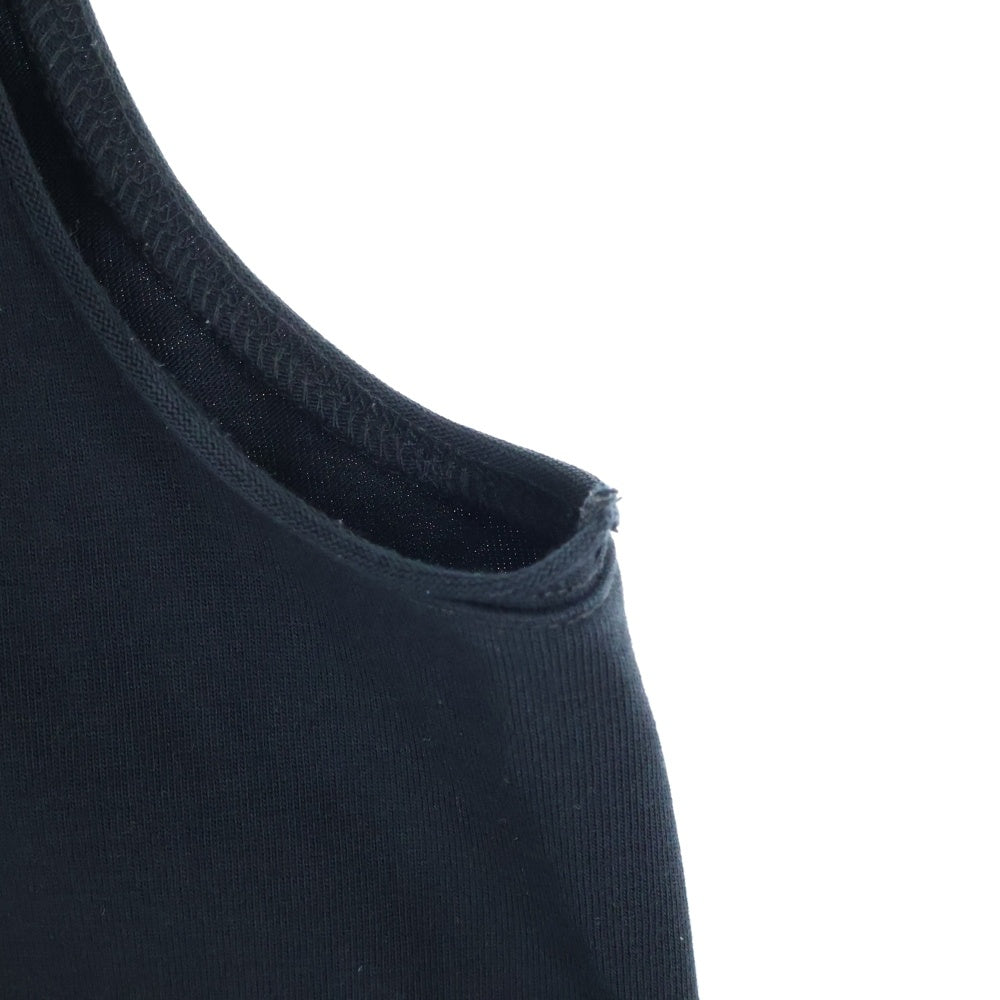 Rick Owens(リックオウエンス) 24SS TARP T ノースリーブ オーバーサイズカットソー タンクトップ ブラック RU01B1160‐BA