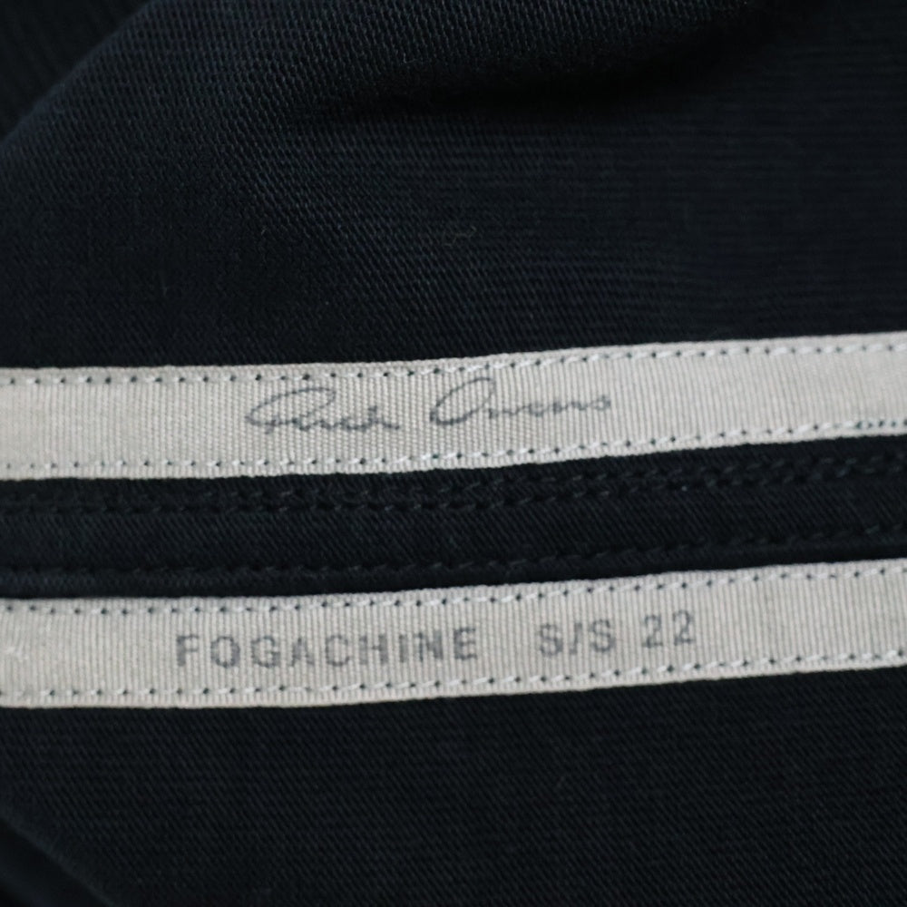 Rick Owens(リックオウエンス) 24SS TARP T ノースリーブ オーバーサイズカットソー タンクトップ ブラック RU01B1160‐BA