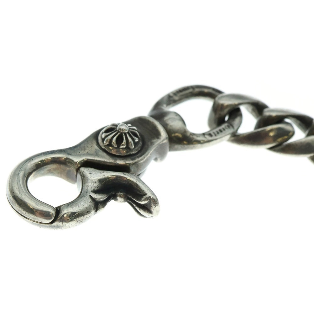CHROME HEARTS(クロムハーツ) CLASSIC SHORT-T/ 2クリップショートクラシック ウォレットチェーン シルバー BCA068