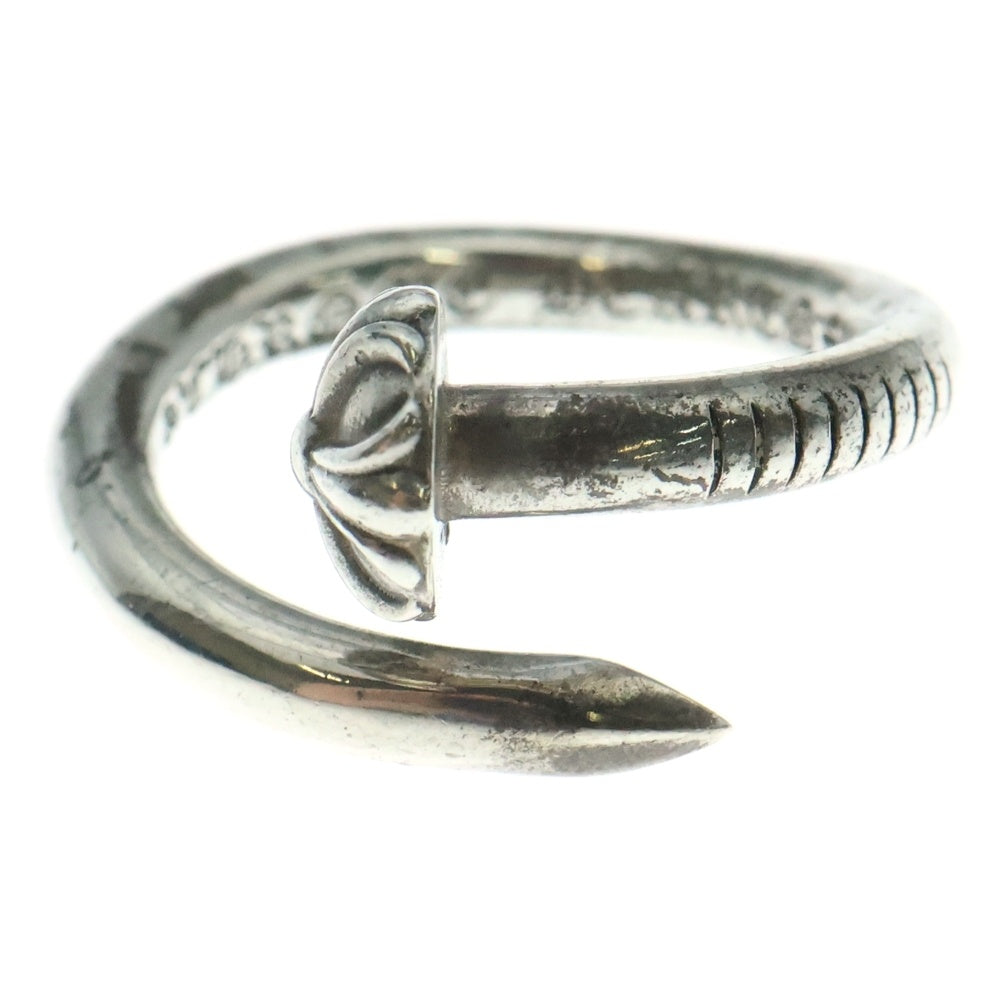 CHROME HEARTS(クロムハーツ) NAIL CRSBALL ネイル クロスボール リング シルバー BCA349