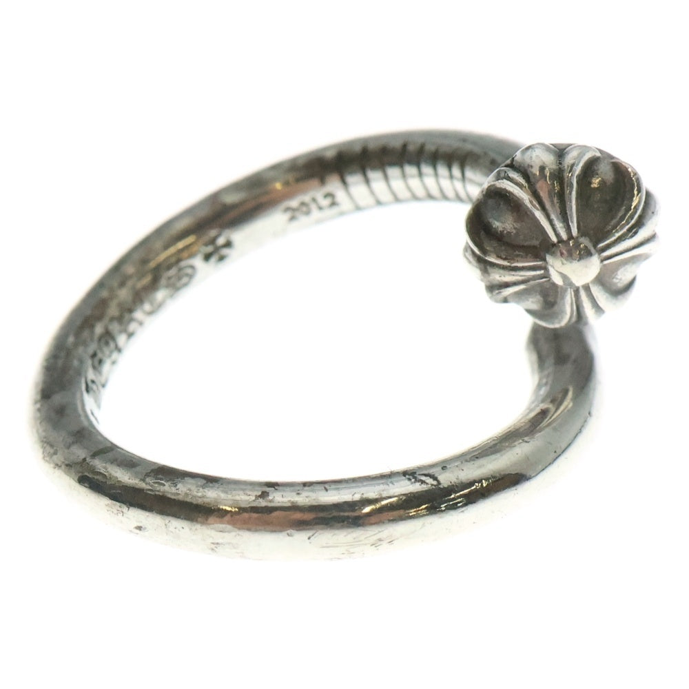 CHROME HEARTS(クロムハーツ) NAIL CRSBALL ネイル クロスボール リング シルバー BCA349