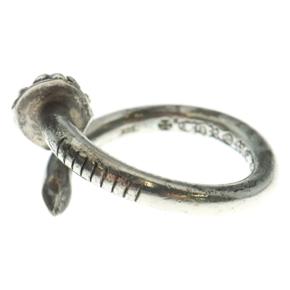 CHROME HEARTS(クロムハーツ) NAIL CRSBALL ネイル クロスボール リング シルバー BCA349