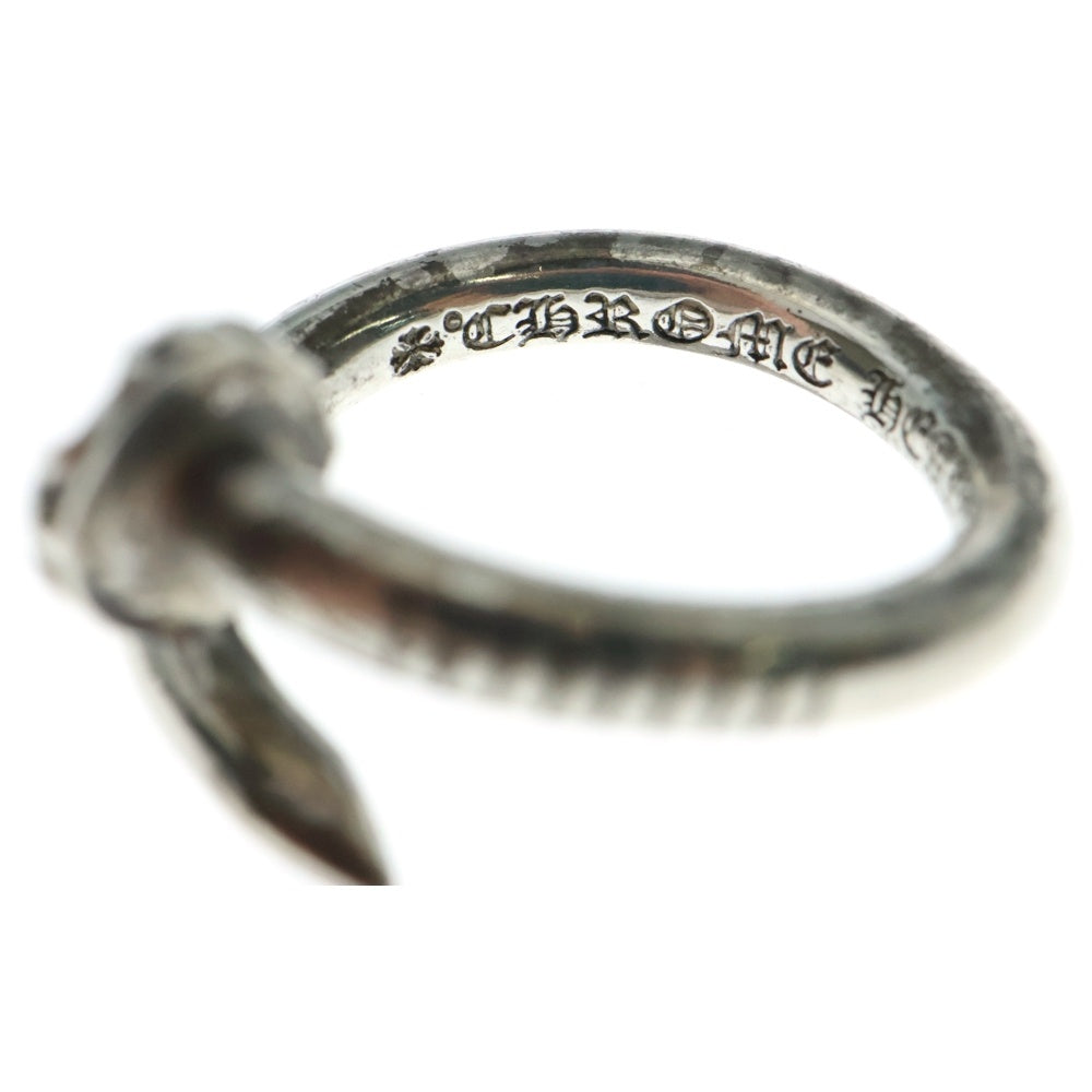 CHROME HEARTS(クロムハーツ) NAIL CRSBALL ネイル クロスボール リング シルバー BCA349