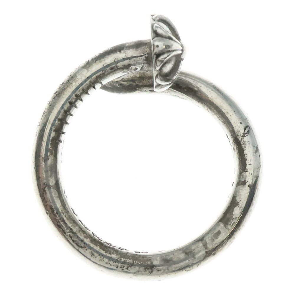 CHROME HEARTS(クロムハーツ) NAIL CRSBALL ネイル クロスボール リング シルバー BCA349