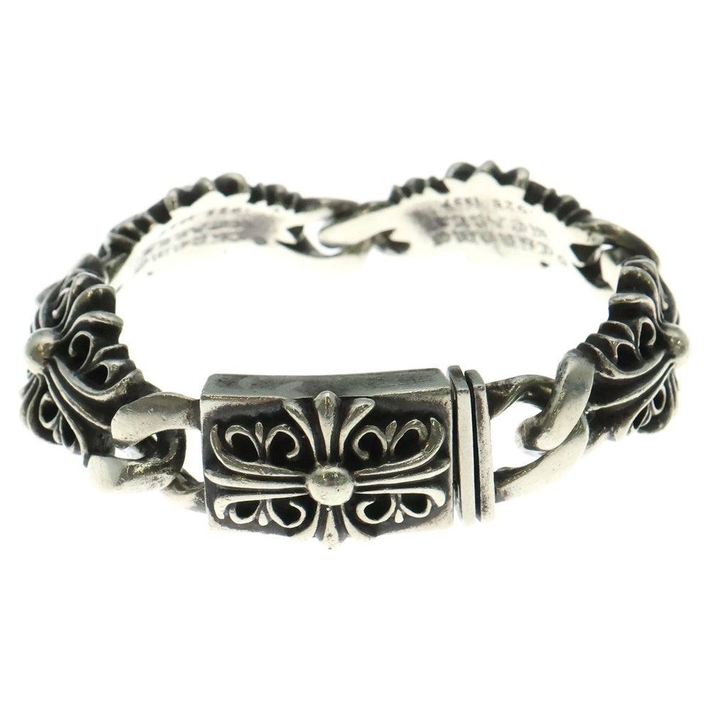 CHROME HEARTS(クロムハーツ) KEEPER LINK キーパーリンク シルバーブレスレット 4LINK BCA400