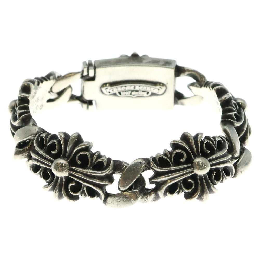 CHROME HEARTS(クロムハーツ) KEEPER LINK キーパーリンク シルバーブレスレット 4LINK BCA400