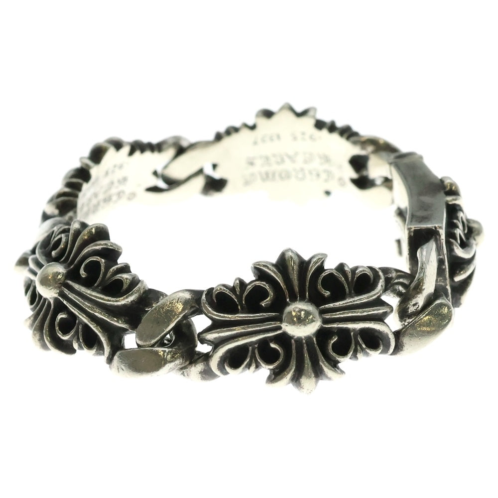 CHROME HEARTS(クロムハーツ) KEEPER LINK キーパーリンク シルバーブレスレット 4LINK BCA400