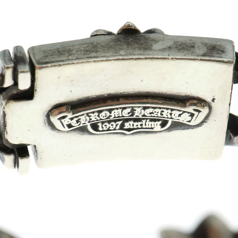 CHROME HEARTS(クロムハーツ) KEEPER LINK キーパーリンク シルバーブレスレット 4LINK BCA400