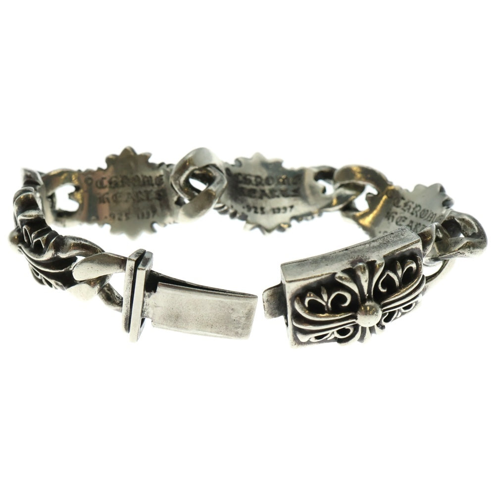 CHROME HEARTS(クロムハーツ) KEEPER LINK キーパーリンク シルバーブレスレット 4LINK BCA400