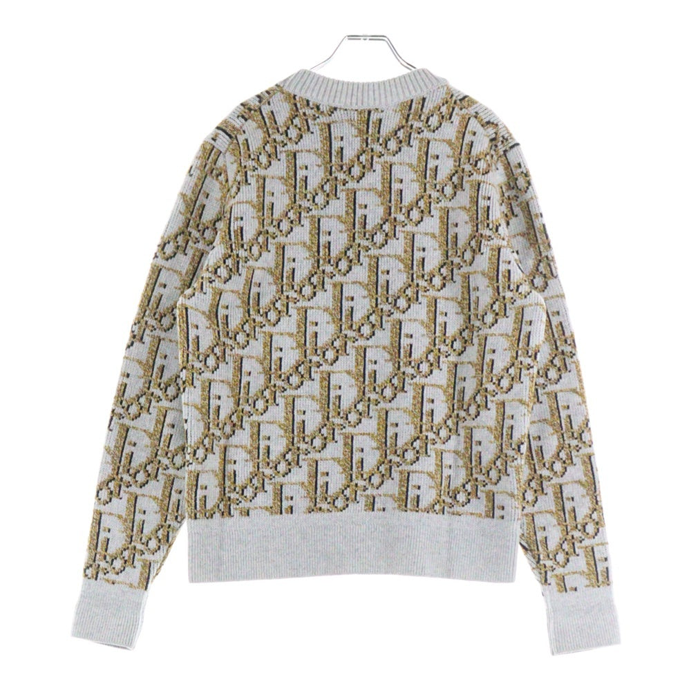 DIOR(ディオール) Oblique Sweater オブリーク グラフィック ウールニット セーター グレー 193M638AT393