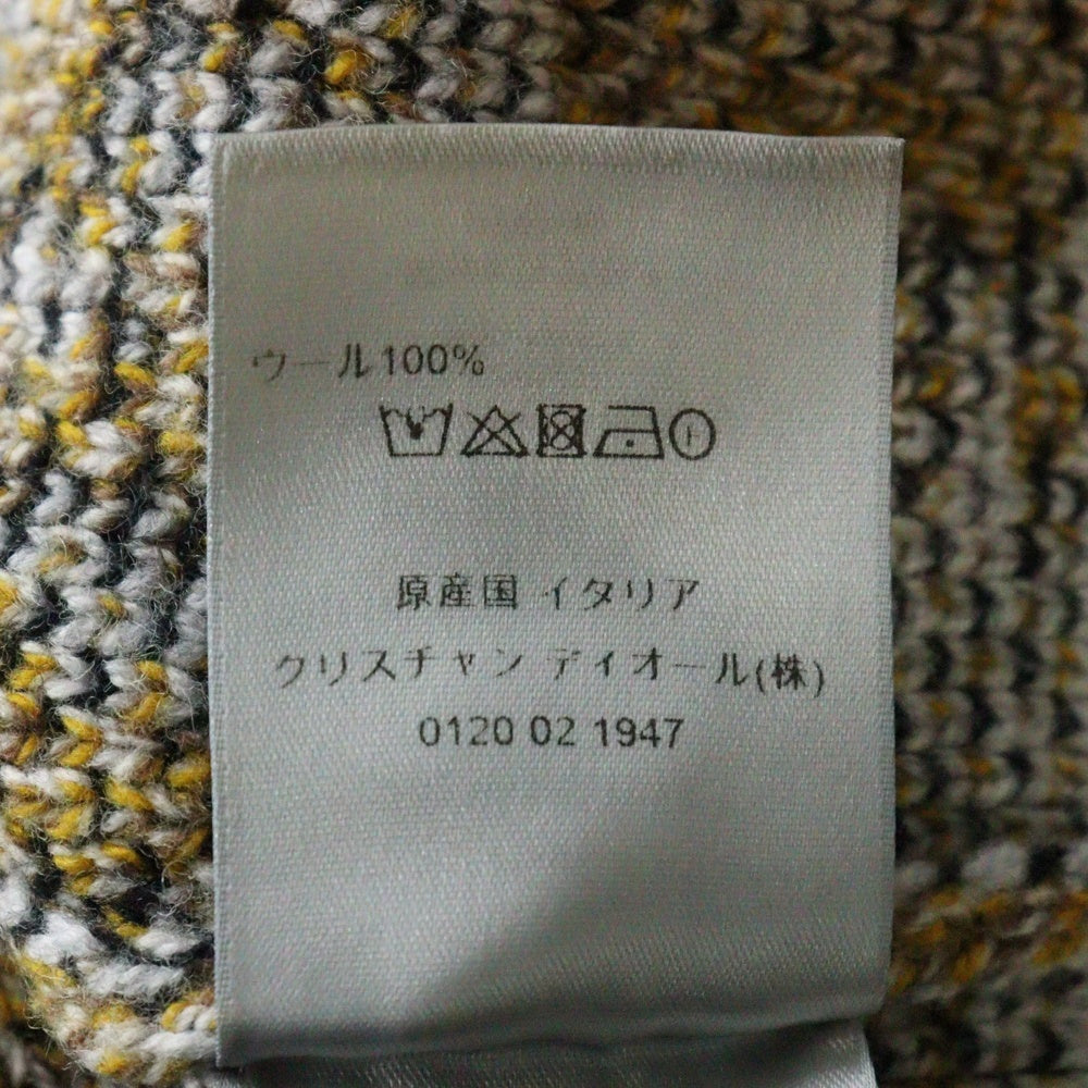 DIOR(ディオール) Oblique Sweater オブリーク グラフィック ウールニット セーター グレー 193M638AT393