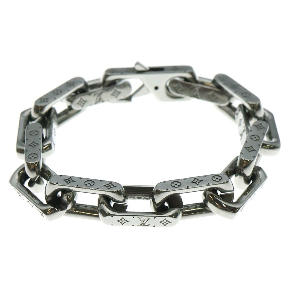 LOUIS VUITTON(ルイヴィトン) モノグラム チェーンブレスレット コリエ M00308 シルバー