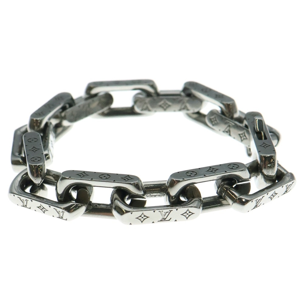 LOUIS VUITTON(ルイヴィトン) モノグラム チェーンブレスレット コリエ M00308 シルバー